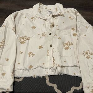 ZARA EMBROIDERED JACKET